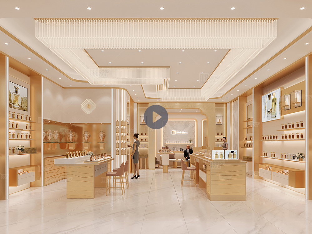 High-End Perfume Shop Design In The Middle East